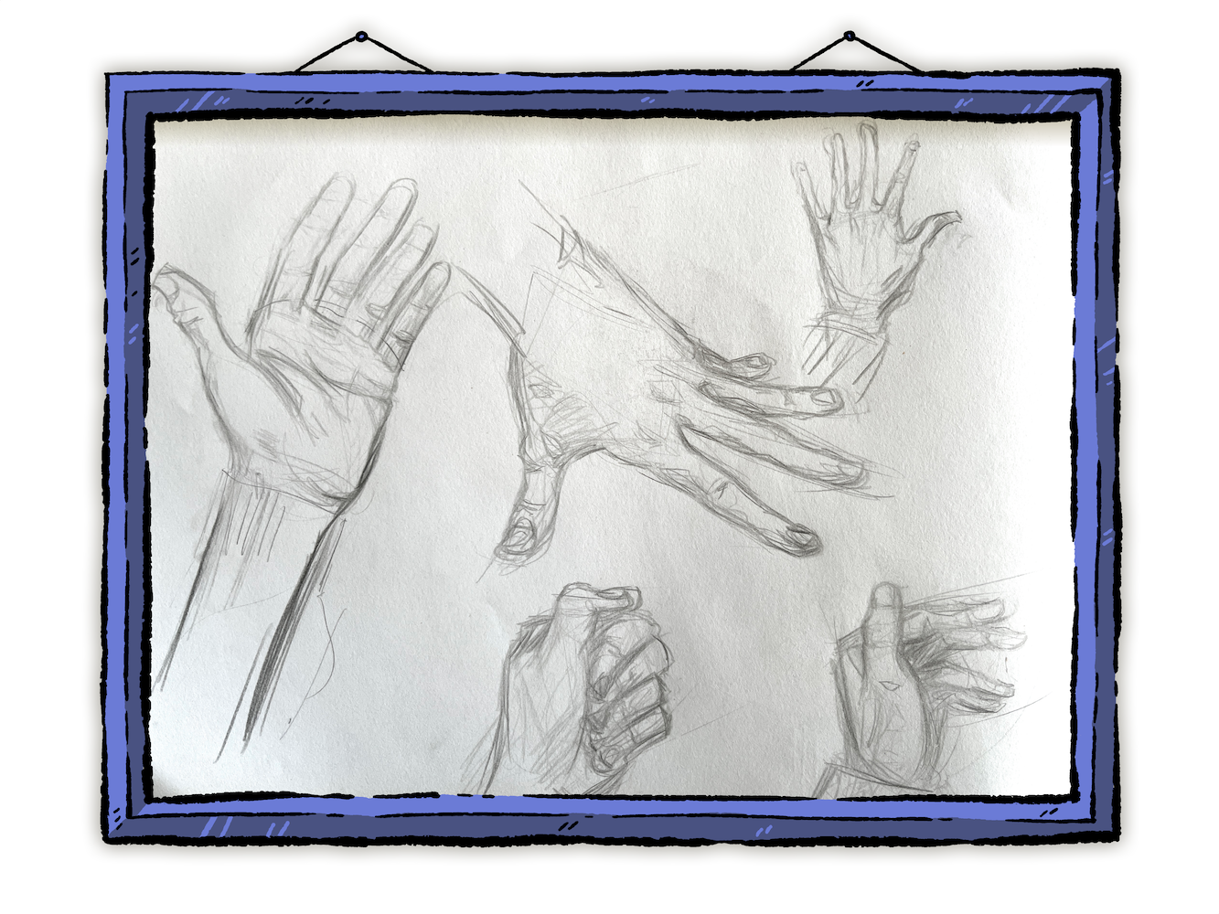 Realistic Hand Sketches 