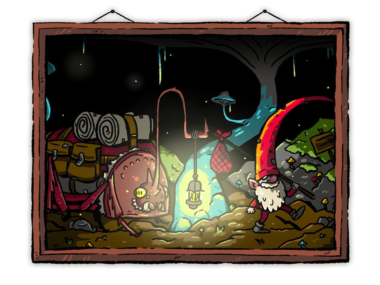 Gnome and Beetle